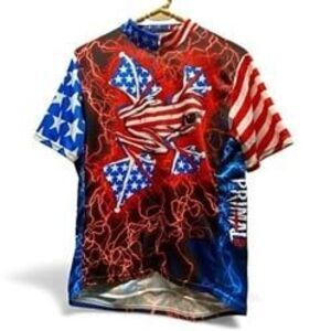 * american flyer primal XL cycling top with from